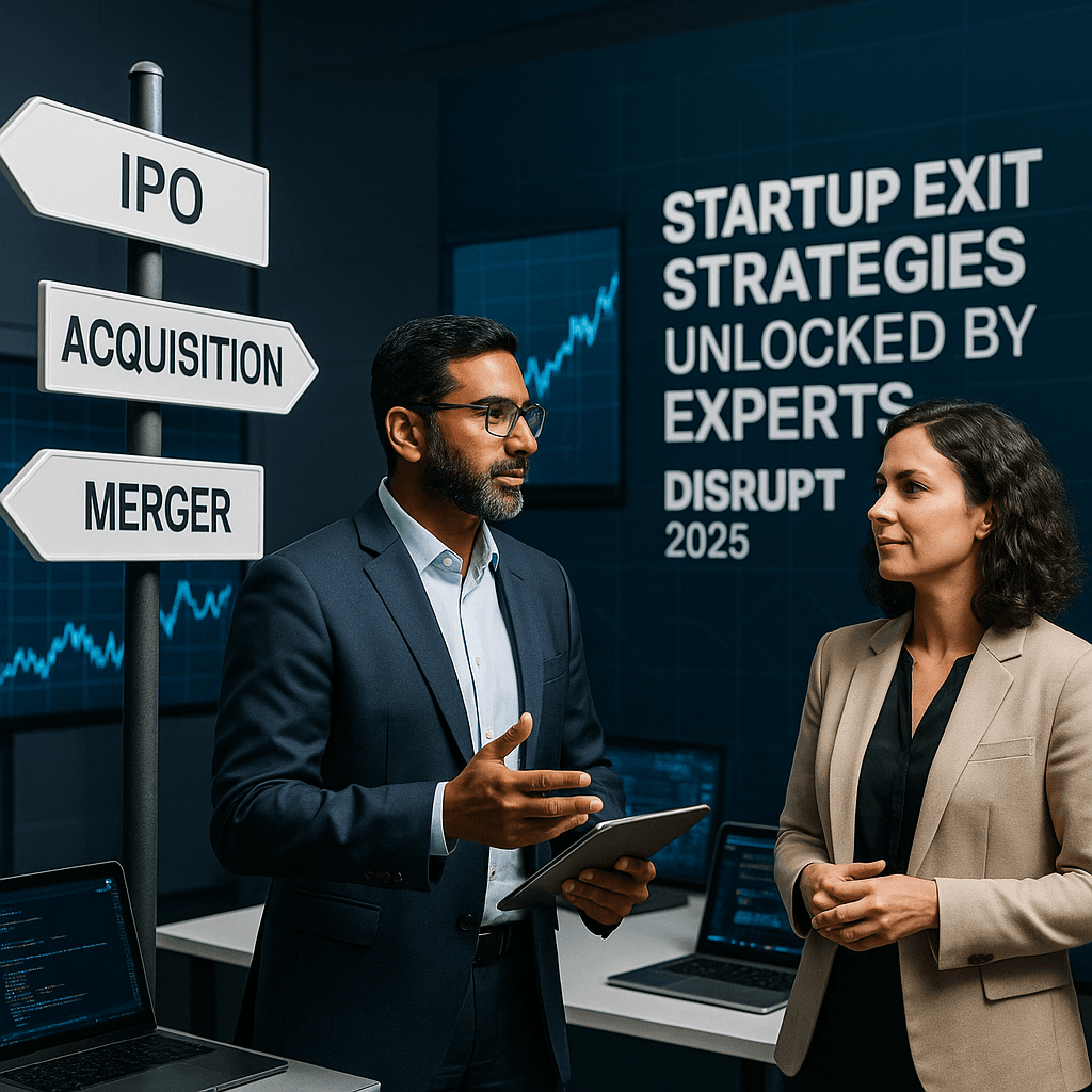 Startup Exit Strategies Unlocked by Experts at Disrupt