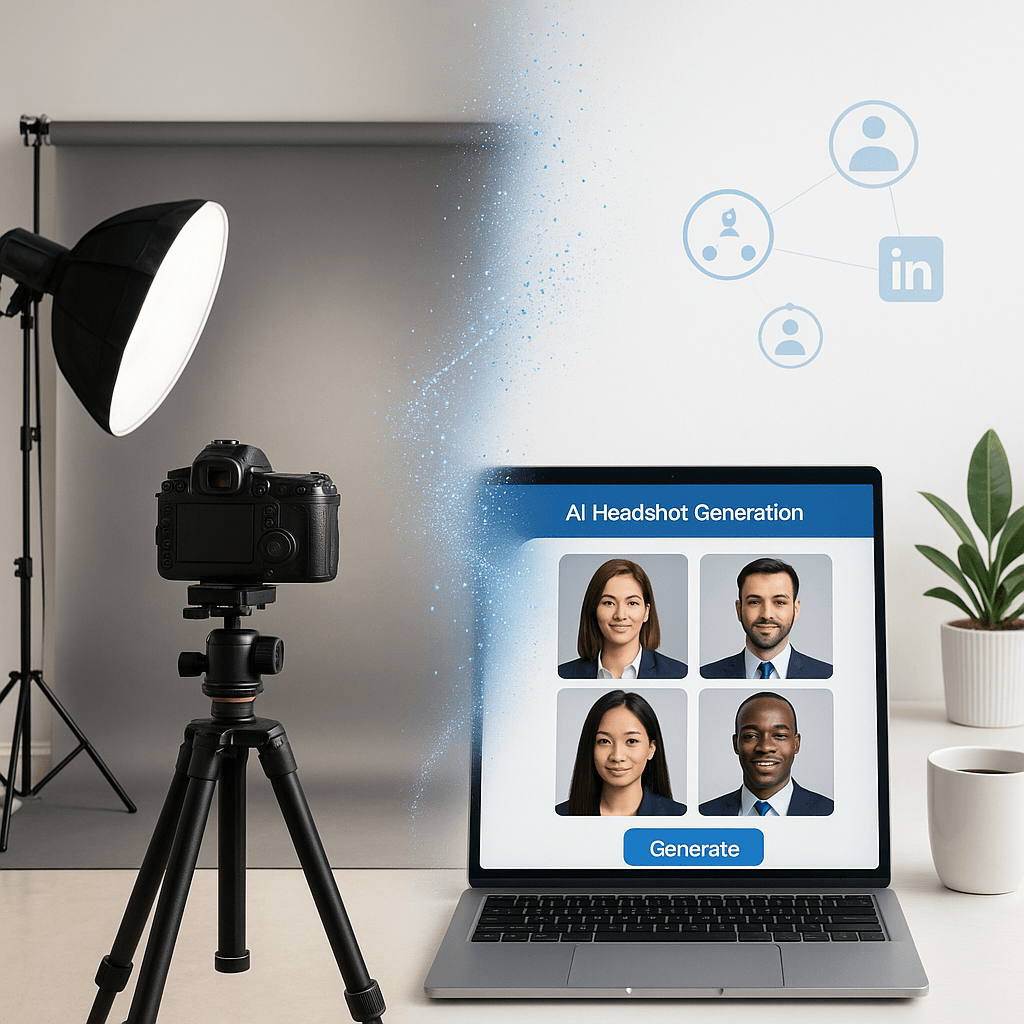 AI Headshots Flood LinkedIn as Job Market Gets Tougher