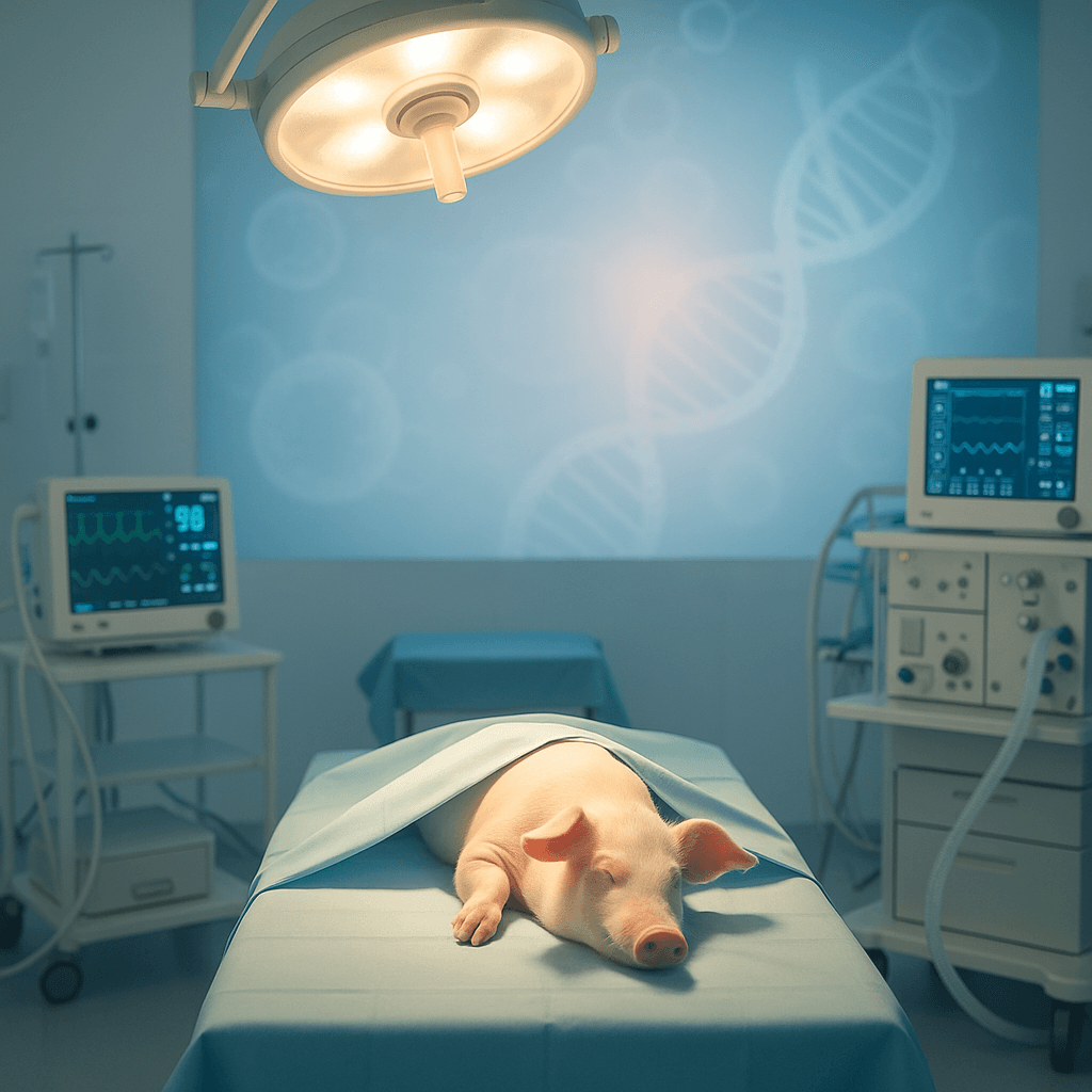 Pig Kidney Transplant Sets 9-Month Record Before Removal