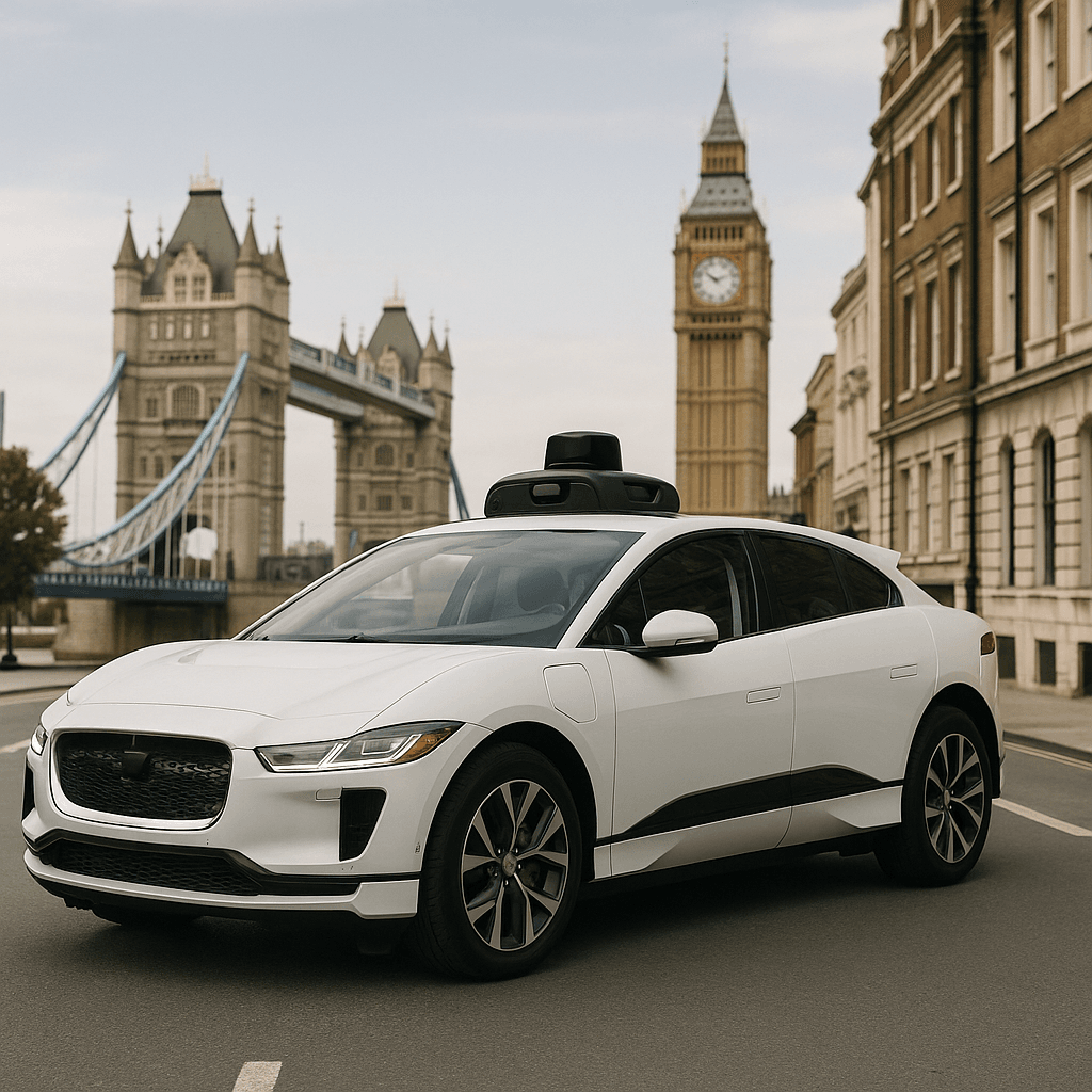 Waymo launches London robotaxi service in 2026
