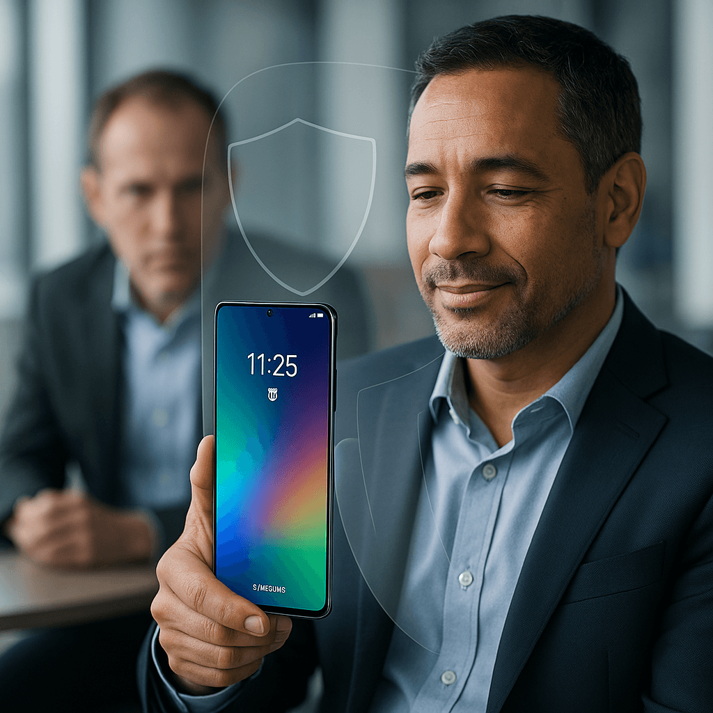 Samsung Unveils Anti-Snooping Display Tech After 5 Years