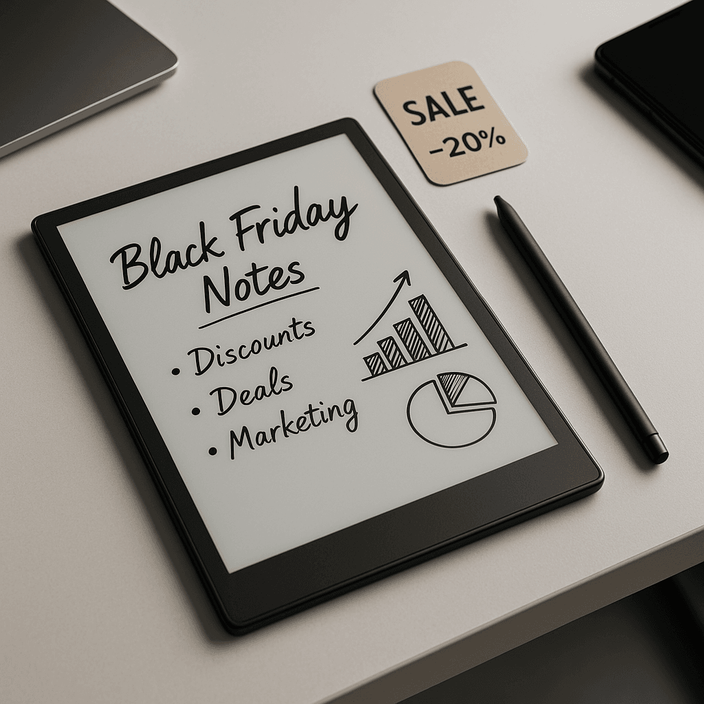 Digital Notebooks Score Black Friday Discounts