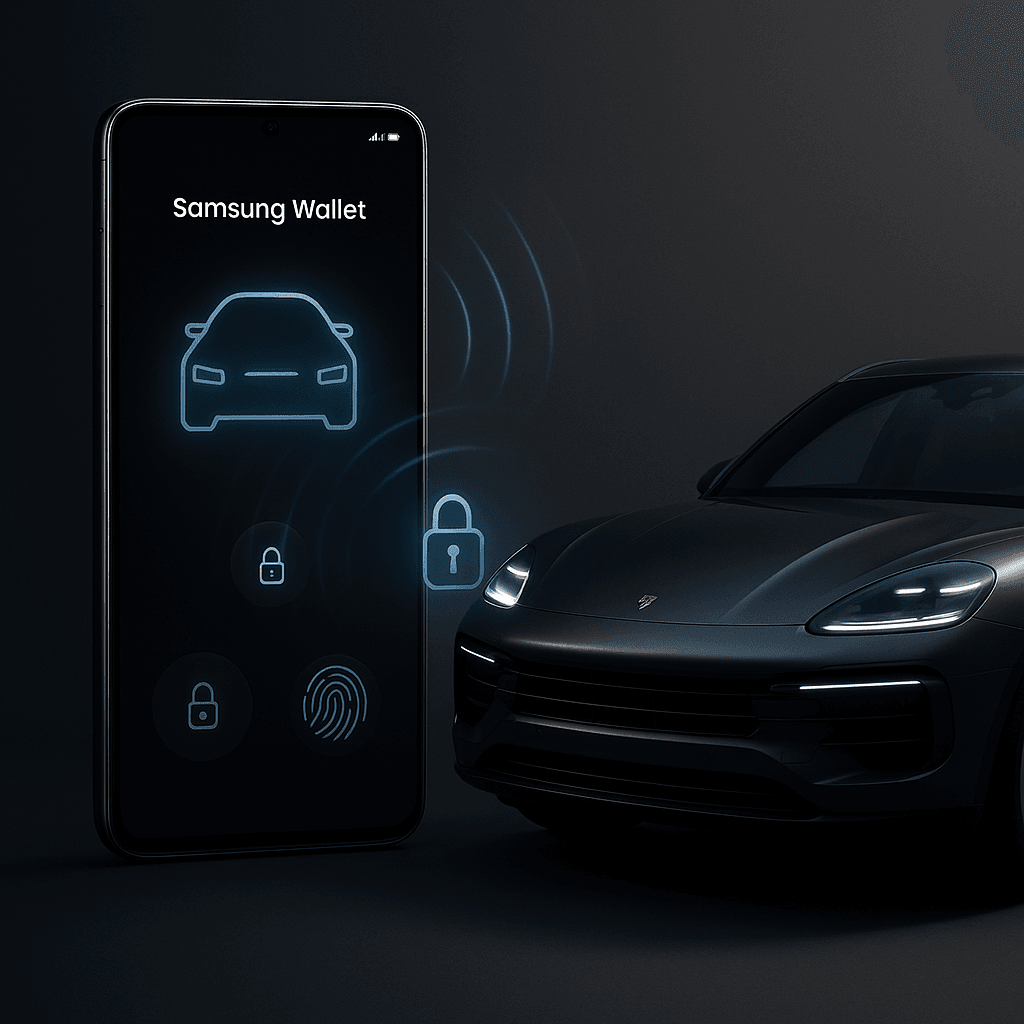 Samsung Wallet Adds Porsche Digital Keys for Galaxy Users