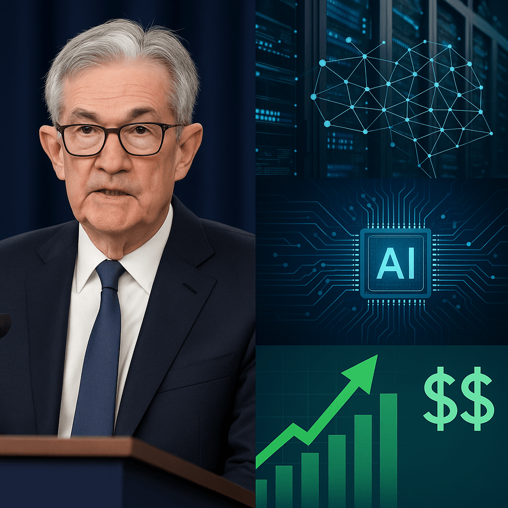 Powell: AI Boom Unlike Dotcom Bubble, Companies Actually Profitable