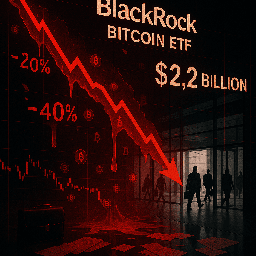 BlackRock Bitcoin ETF Hemorrhages $2.2B in Historic November Exodus