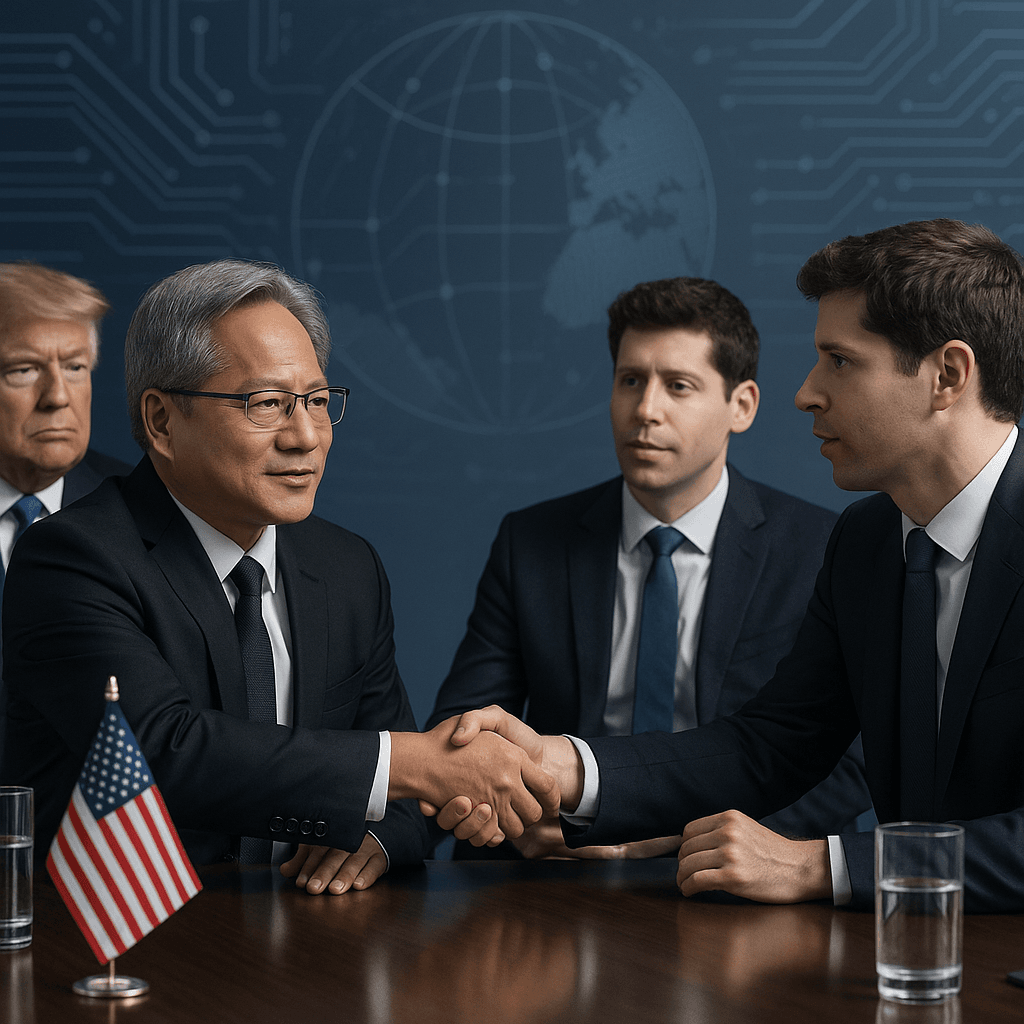 Nvidia's Huang Joins Trump UK State Visit as AI Diplomacy Heats Up