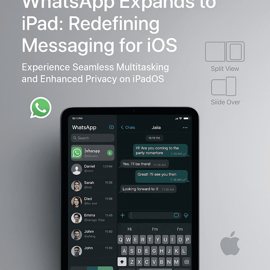 WhatsApp's Native iPad App Launches
