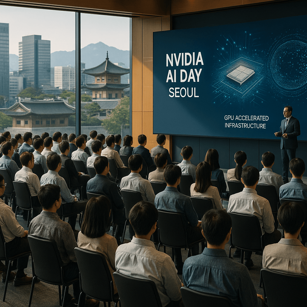 NVIDIA AI Day Seoul Draws 1,000+ as Korea Builds Sovereign AI