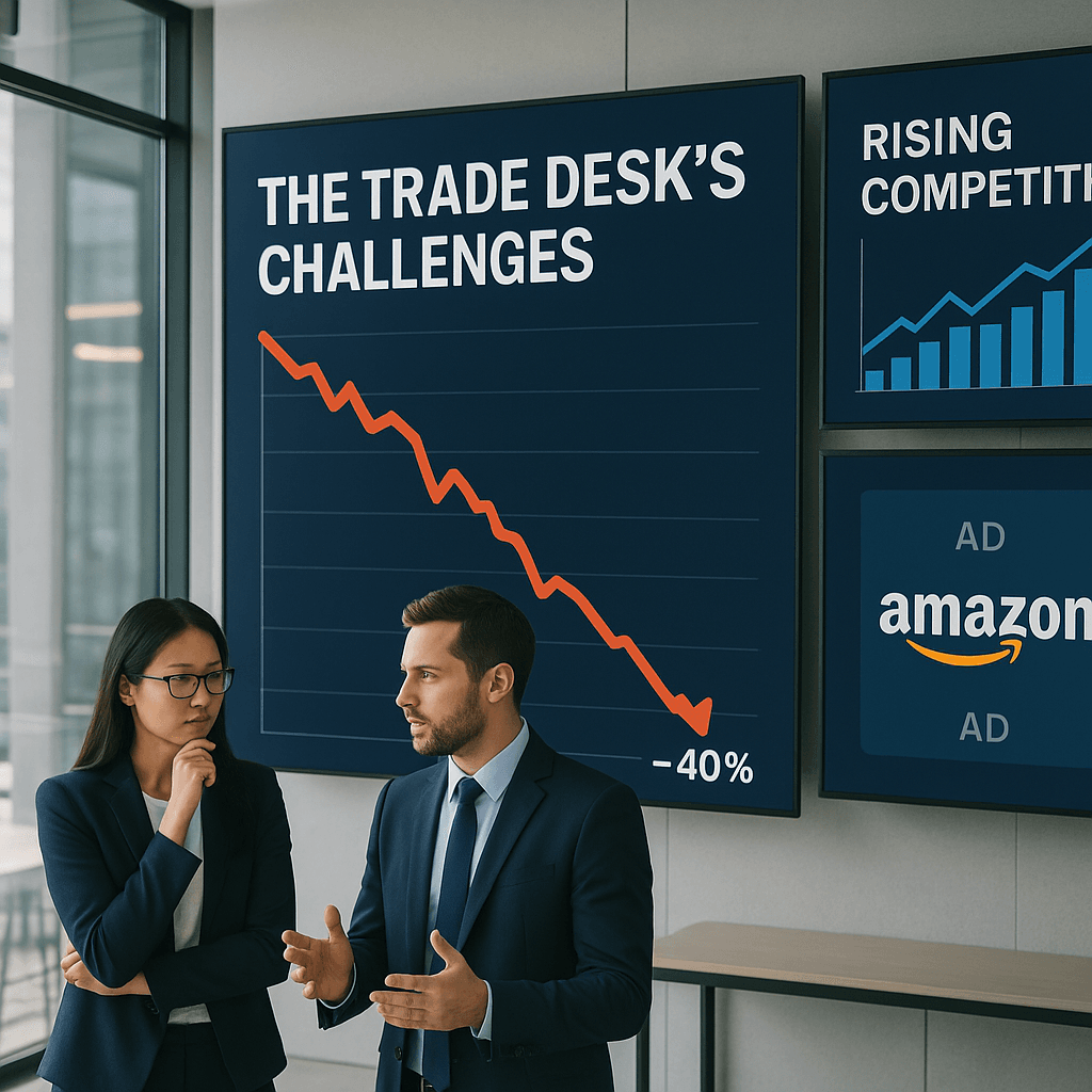 Trade Desk's 40% Stock Drop - Risks and Future Moves