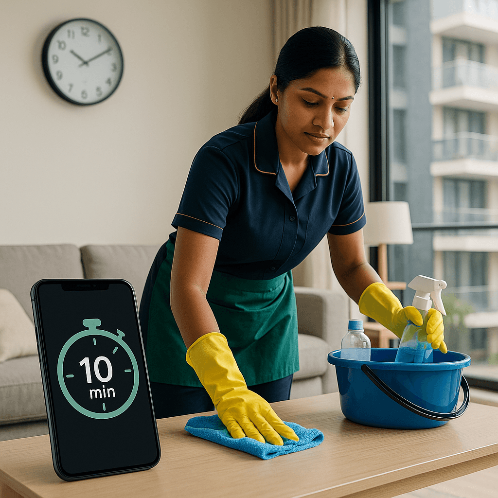 Snabbit Doubles Valuation to $180M in 5 Months on India's House-Help Boom