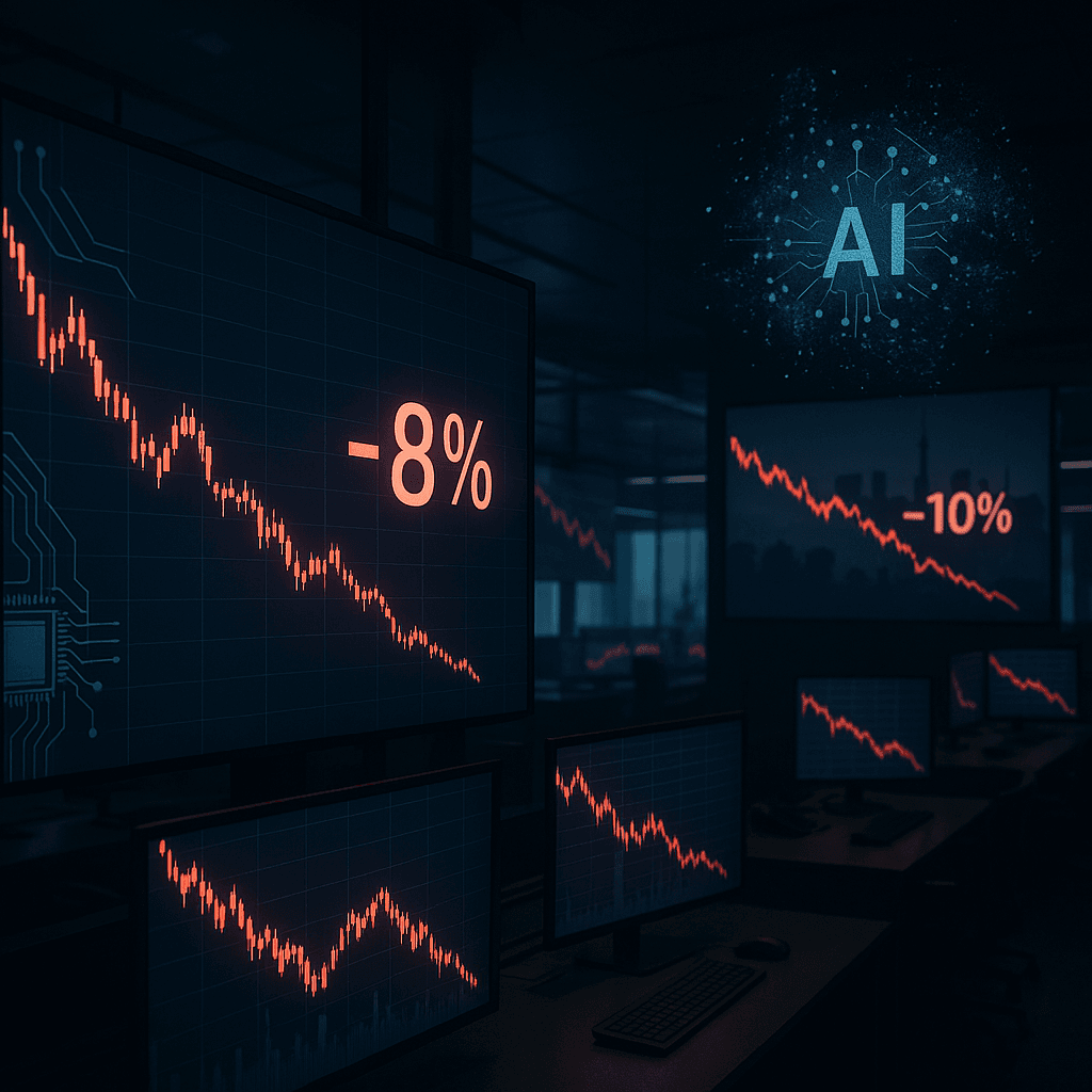 SoftBank Slides 8% as AI Stock Selloff Spreads Globally