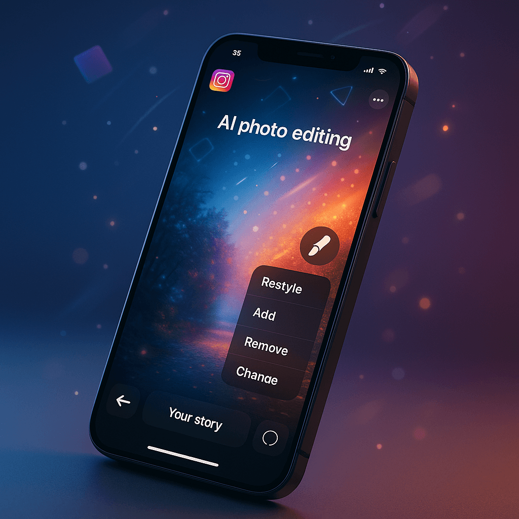 Meta brings AI photo editing directly to Instagram Stories