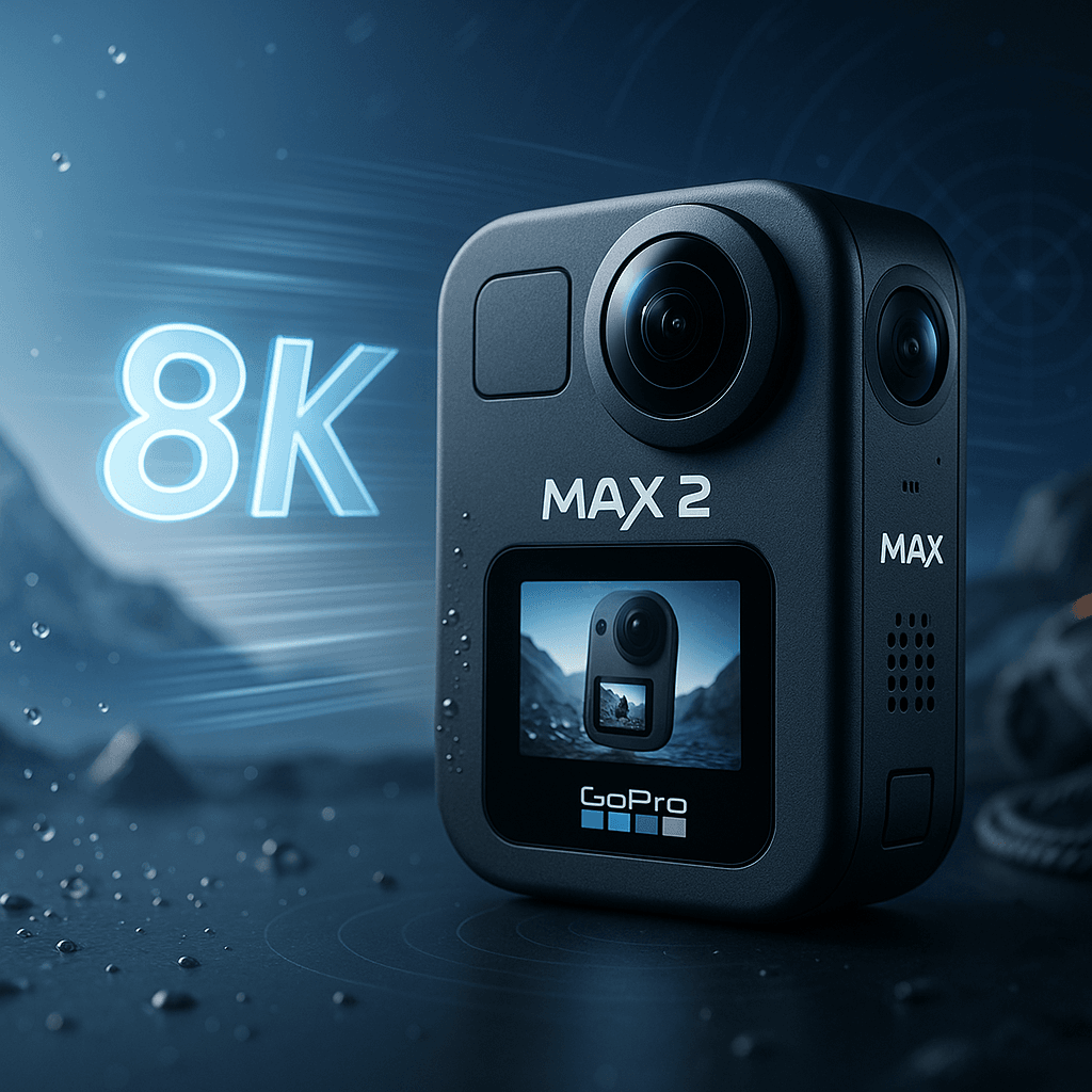 GoPro Max 2 Finally Arrives With 8K Video After 6-Year Wait