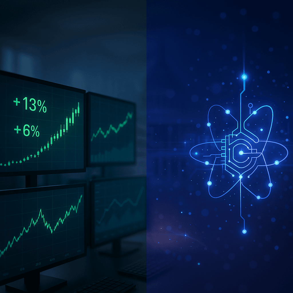 Quantum Stocks Surge 13% on Trump Equity Report, Then Denied
