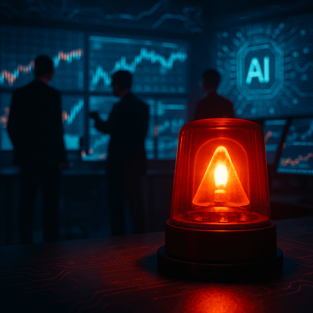 Fund Managers Sound AI Bubble Alarm in Historic Survey