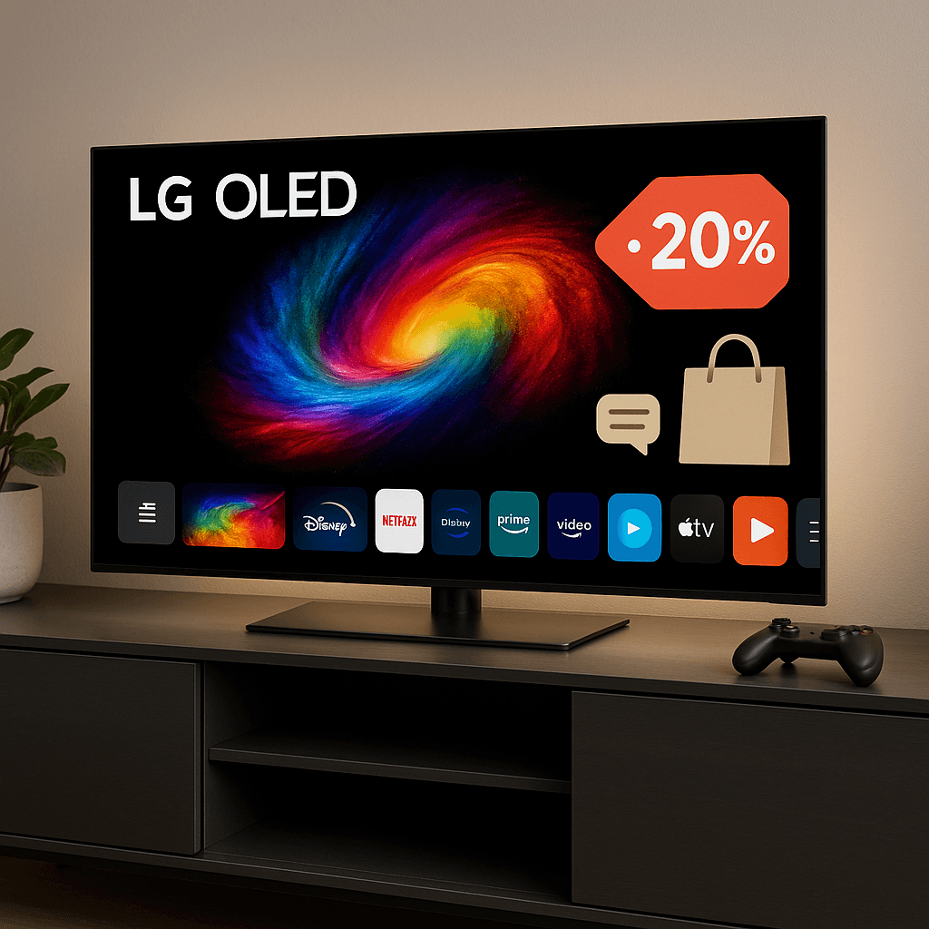 LG C4 OLED Hits Record Low $800 During Prime Day Deal Surge
