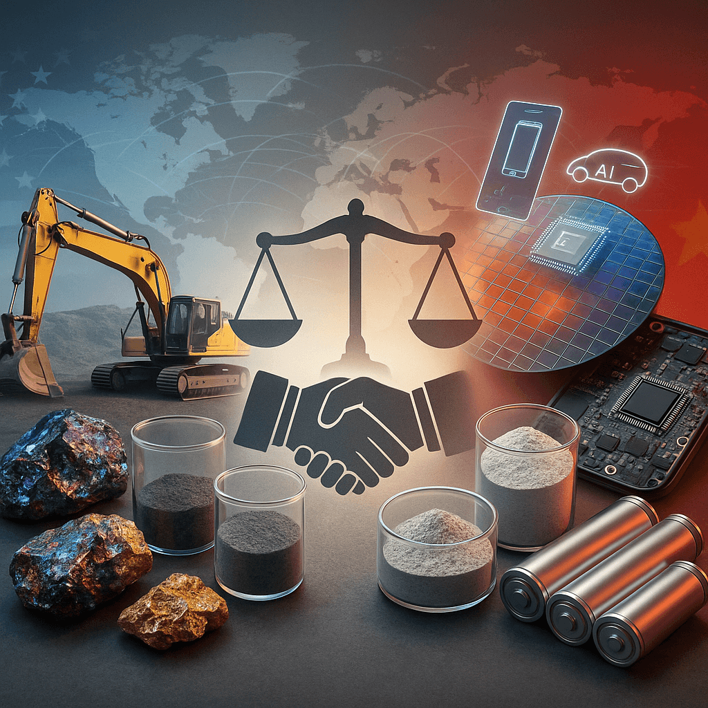 China Suspends Rare Earth Export Curbs in Trump Trade Deal