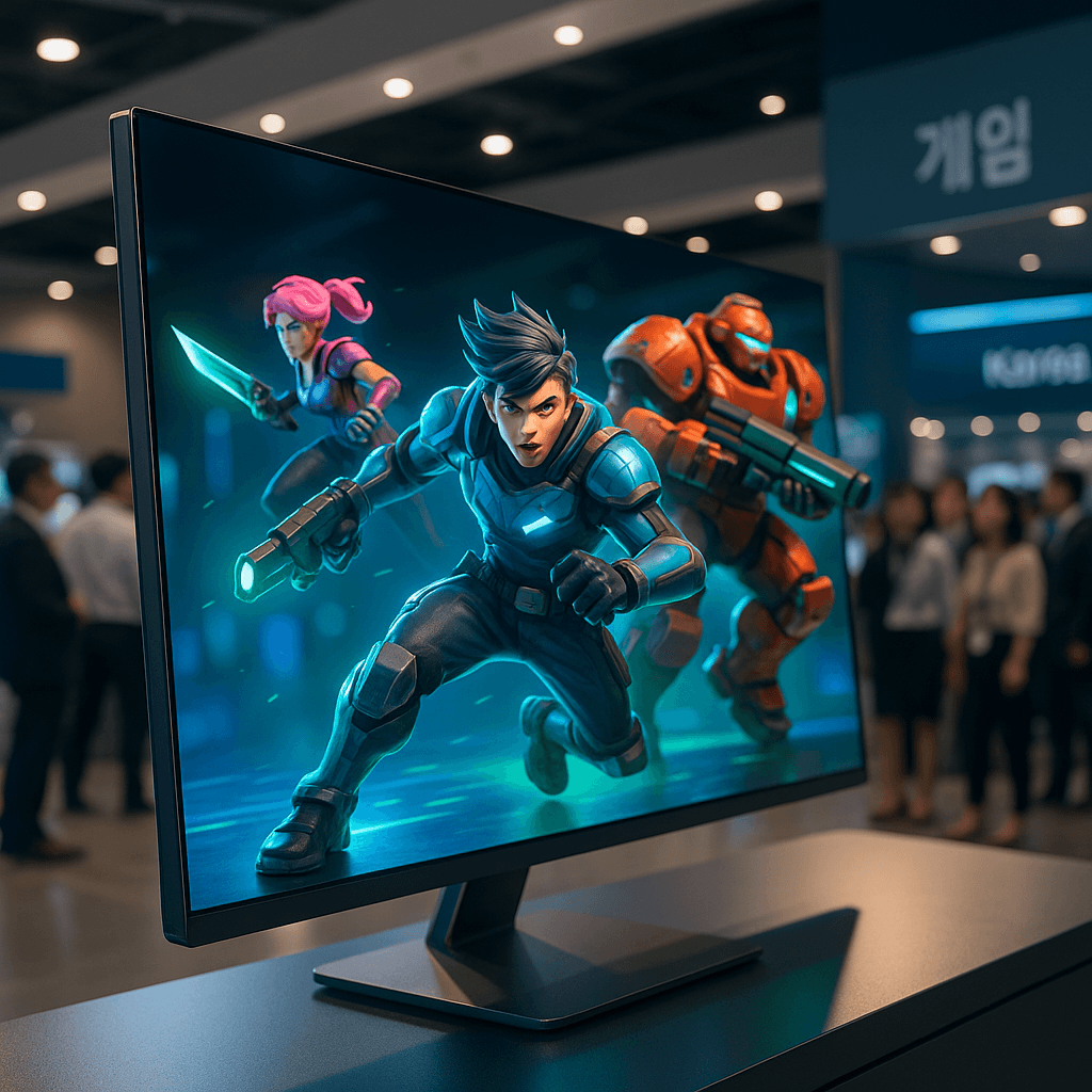 Samsung Spatial Signage Brings Gaming Characters to Life at G-Star