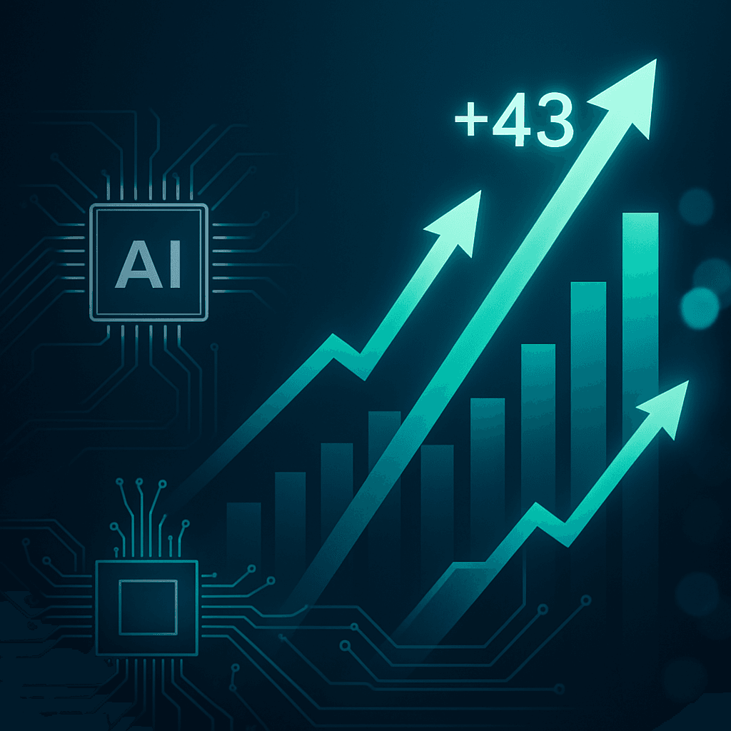 AMD Surges 43% This Week as OpenAI Deal Reshapes AI Chip Wars