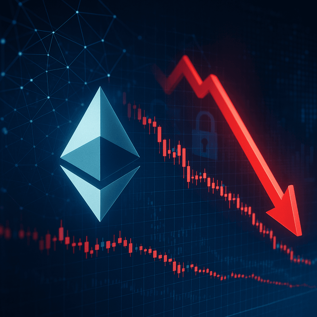 Ether Crashes 9% After $100M DeFi Hack Triggers Crypto Selloff