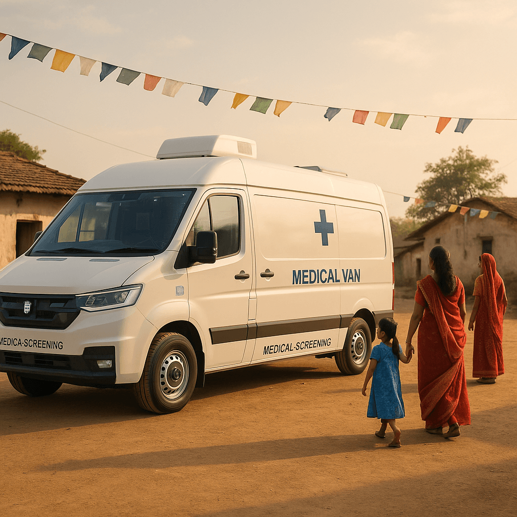 AI Vans Bring Cancer Screening to Rural India, Find 24 Cases