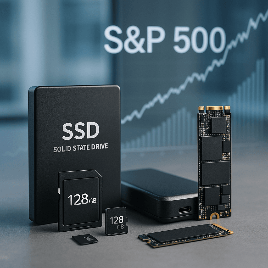 SanDisk Joins S&P 500 After Western Digital Spinoff