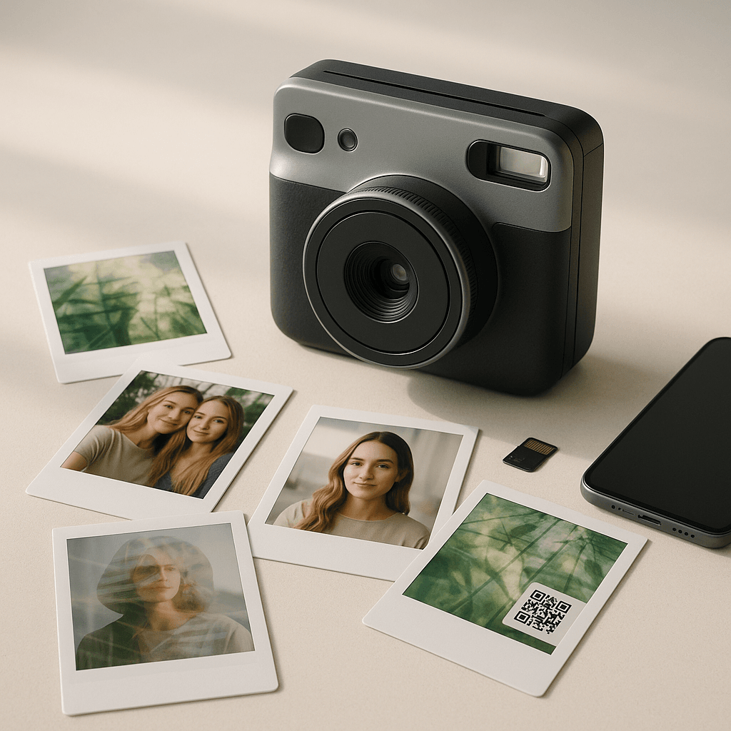 Fujifilm Instax Mini LiPlay+ Adds Selfie Lens to Instant Magic