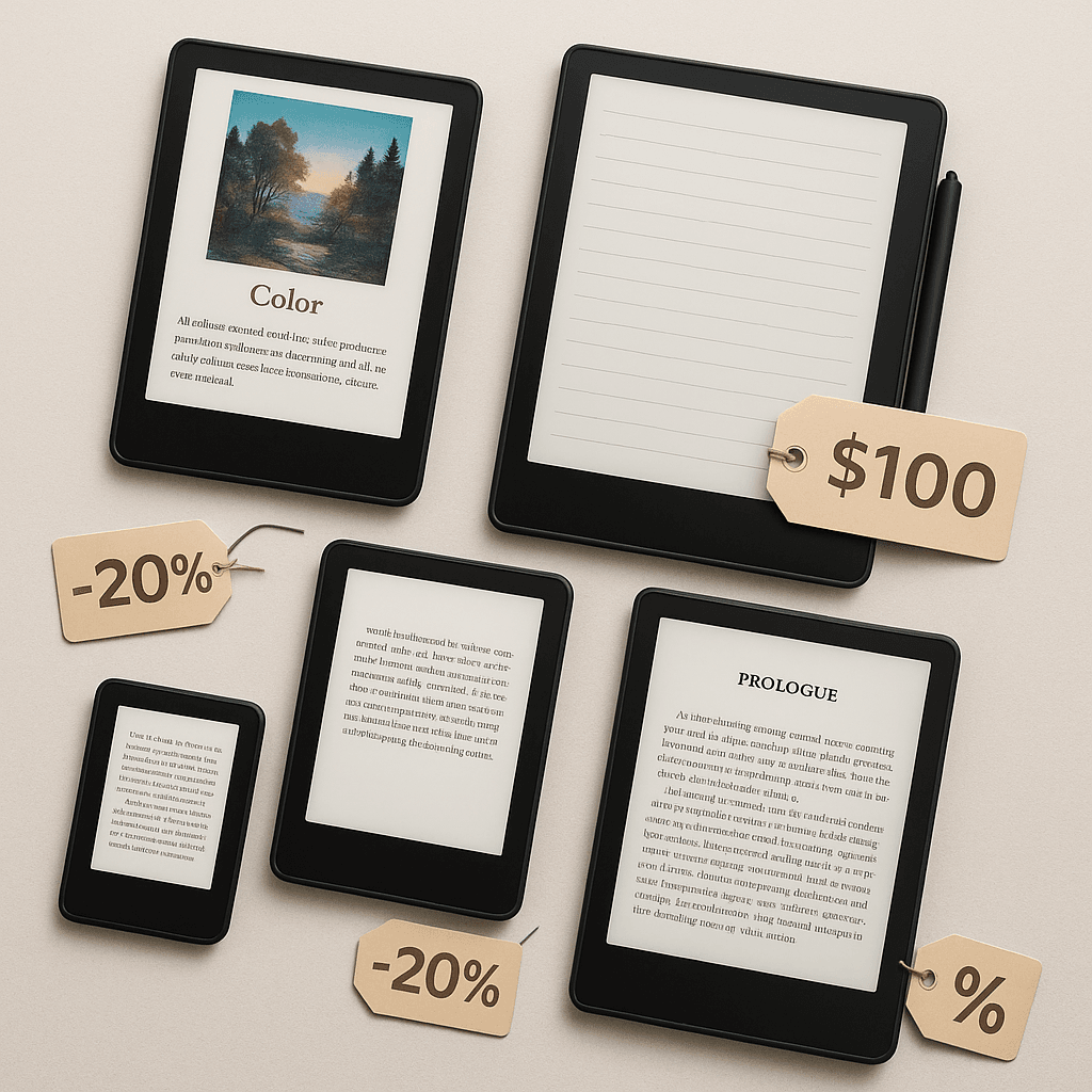 Amazon Prime Day Kindle Deals Slash Prices on Colorsoft, Scribe