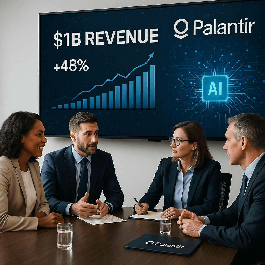 Palantir's $1B Revenue Leap: Investment Insights