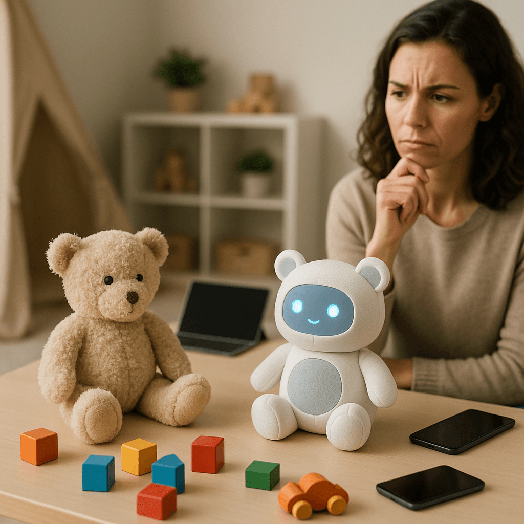AI Toys Face Backlash as Parents Question Screen Time Claims