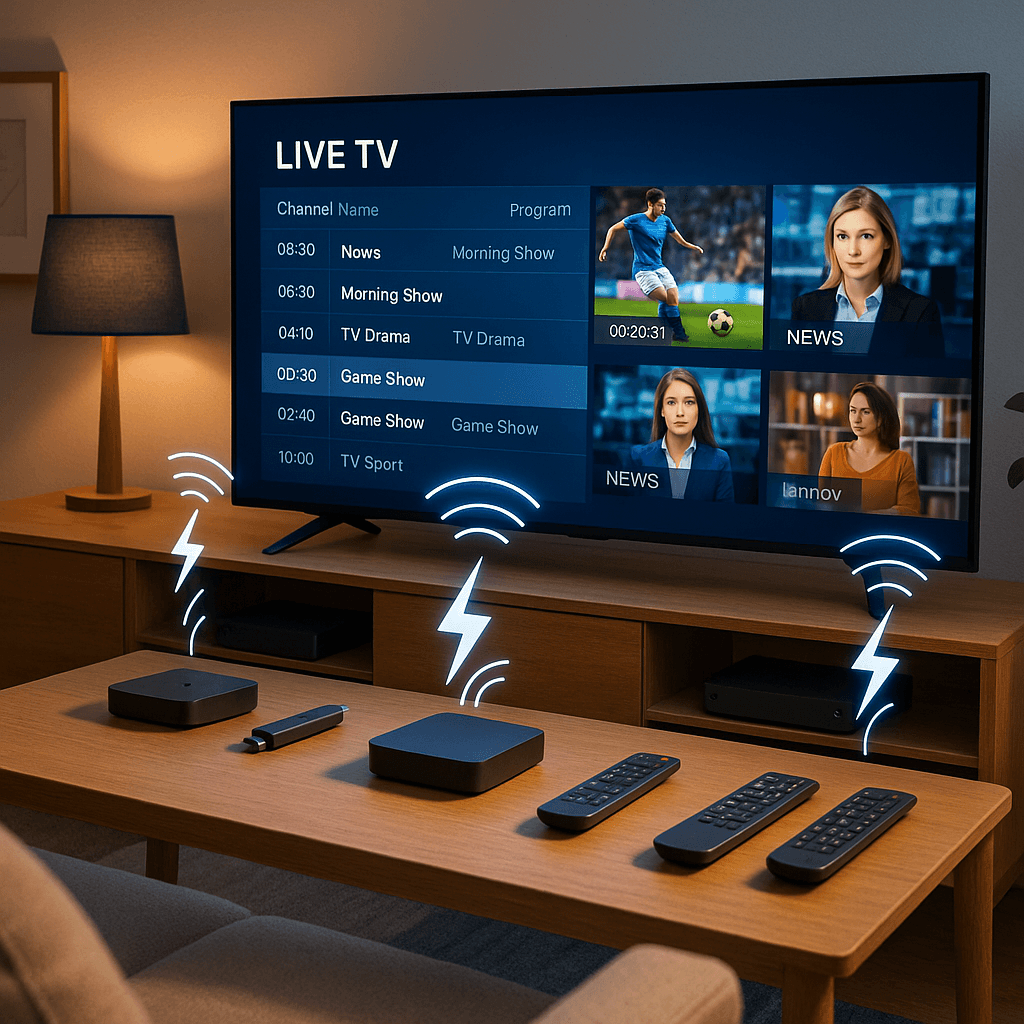 Streaming Wars Heat Up: 5 Best Live TV Services Tested