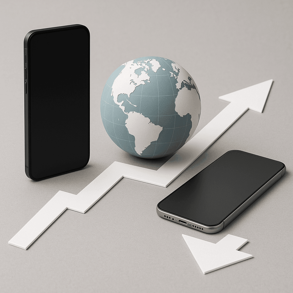 Apple Set to Overtake Samsung in Global Phone Shipments After 14 Years