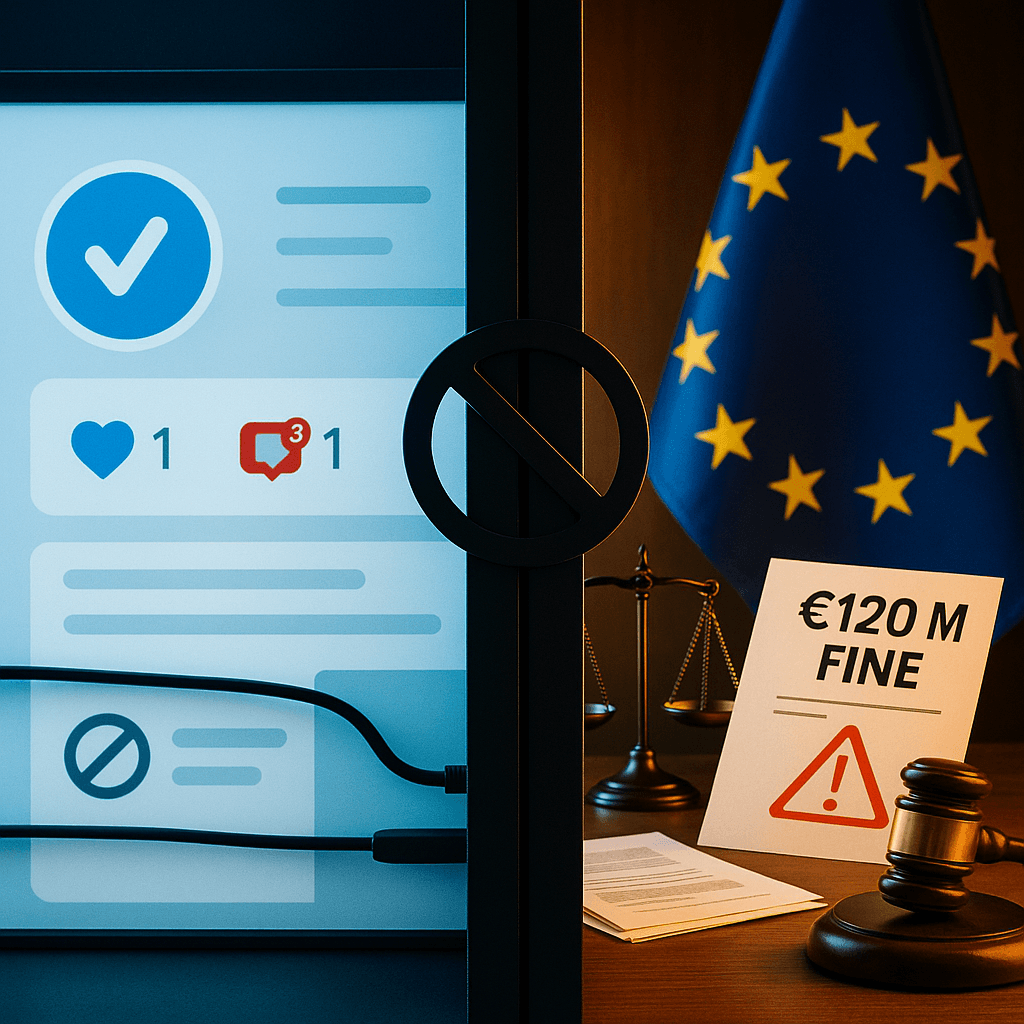 X Terminates EU Commission's Ad Account After €120M Fine