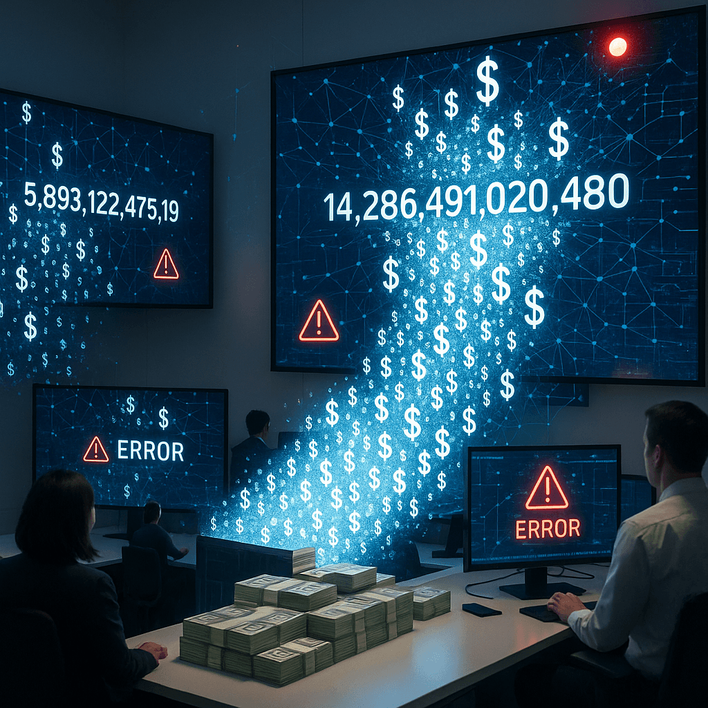 PayPal Partner Accidentally Mints $300 Trillion in Crypto