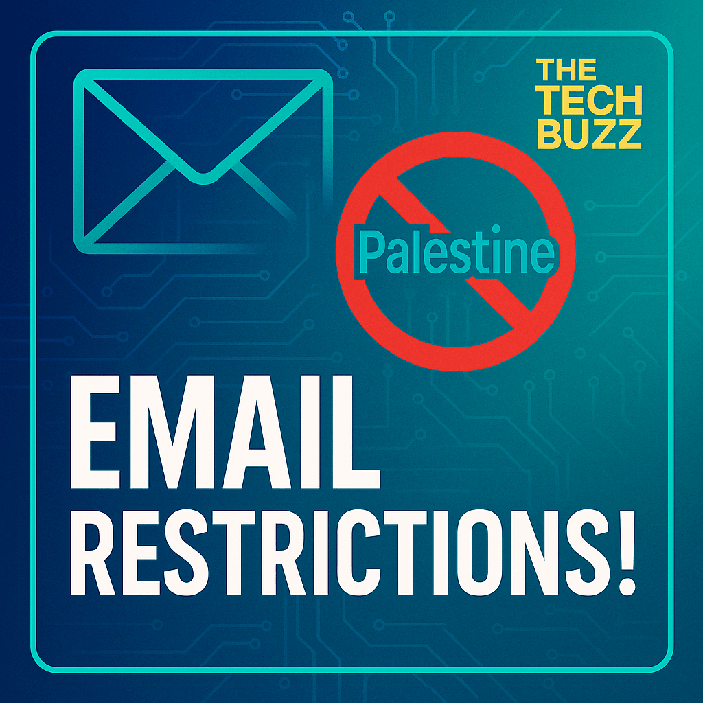 Microsoft Restricts "Palestine" Emails