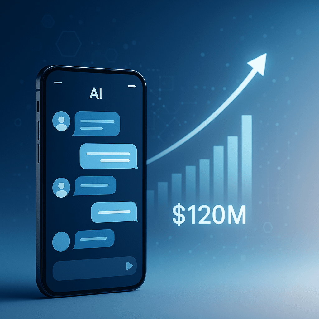 Breaking: AI Companion Apps Hit $120M Revenue Run Rate