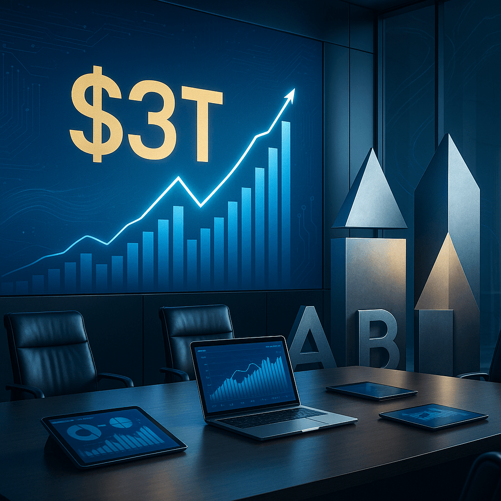 Alphabet hits $3T market cap, joins tech's most elite club