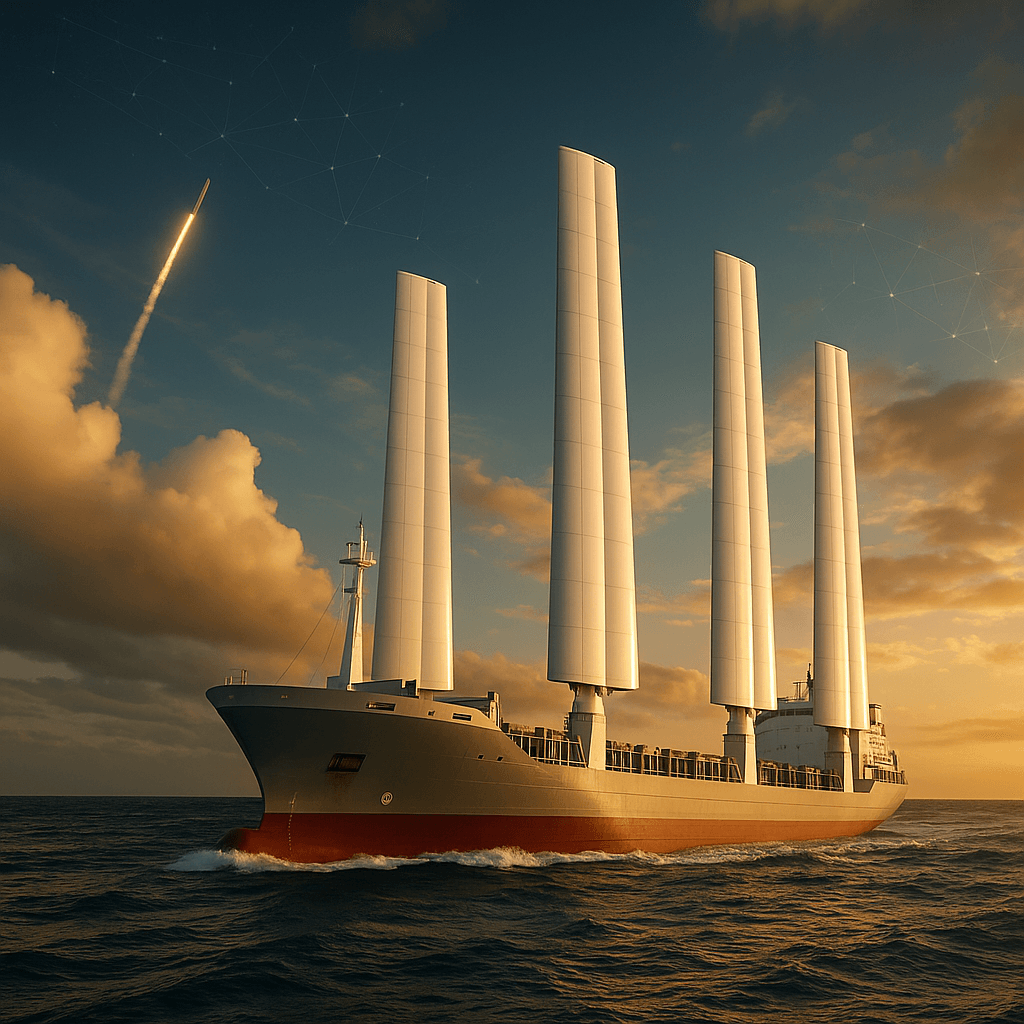 Amazon's wind-powered rocket ship sets sail for space milestone