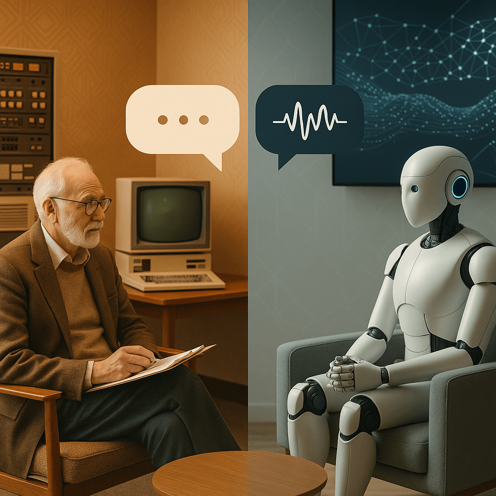 Claude Gets Therapy from 1966's Original Chatbot ELIZA