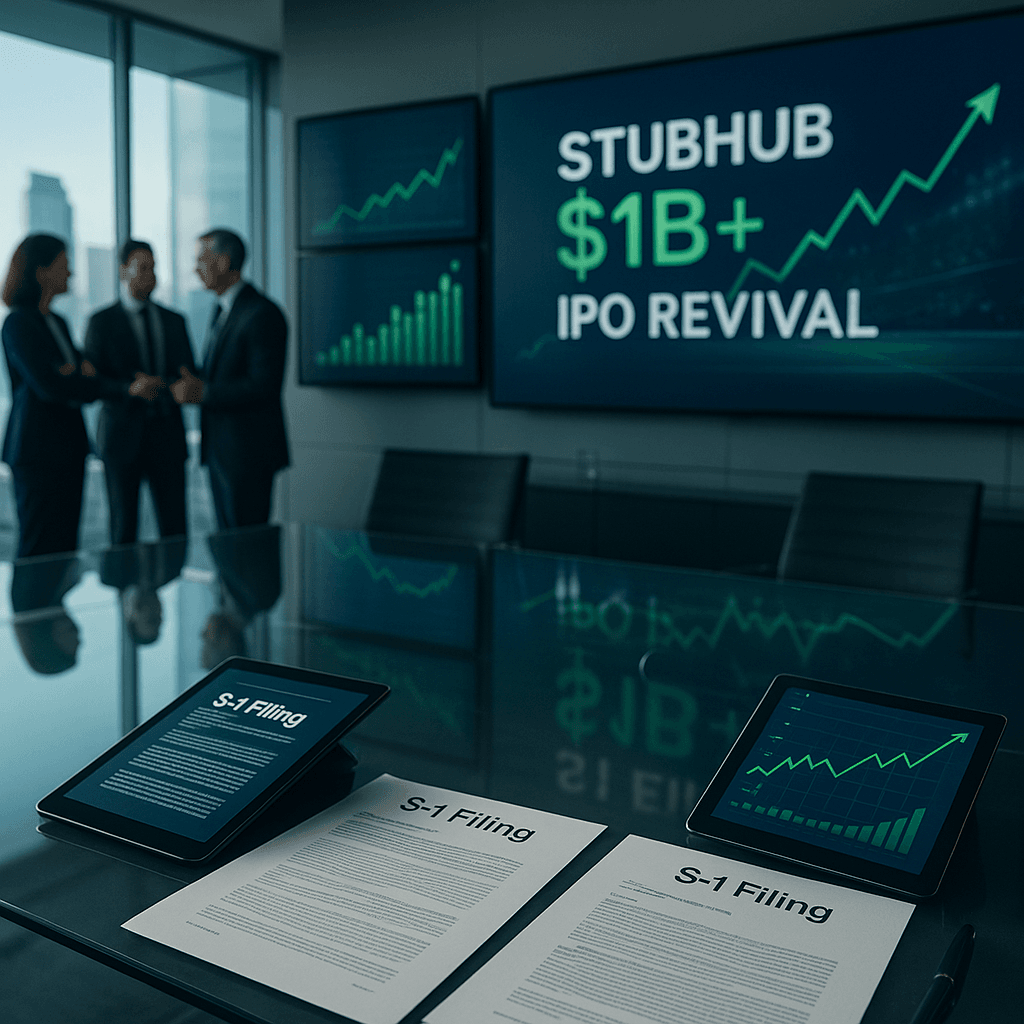 StubHub Revives $1B IPO After Trump Tariff Pause