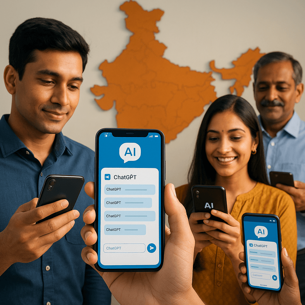 OpenAI gives away free ChatGPT Go for a year in India push