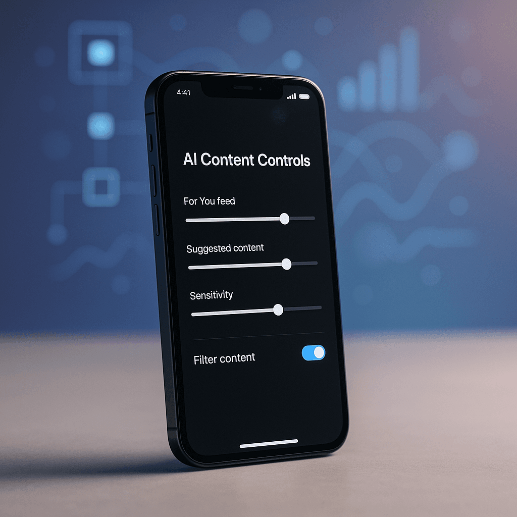 TikTok Introduces AI Content Control Features for Users