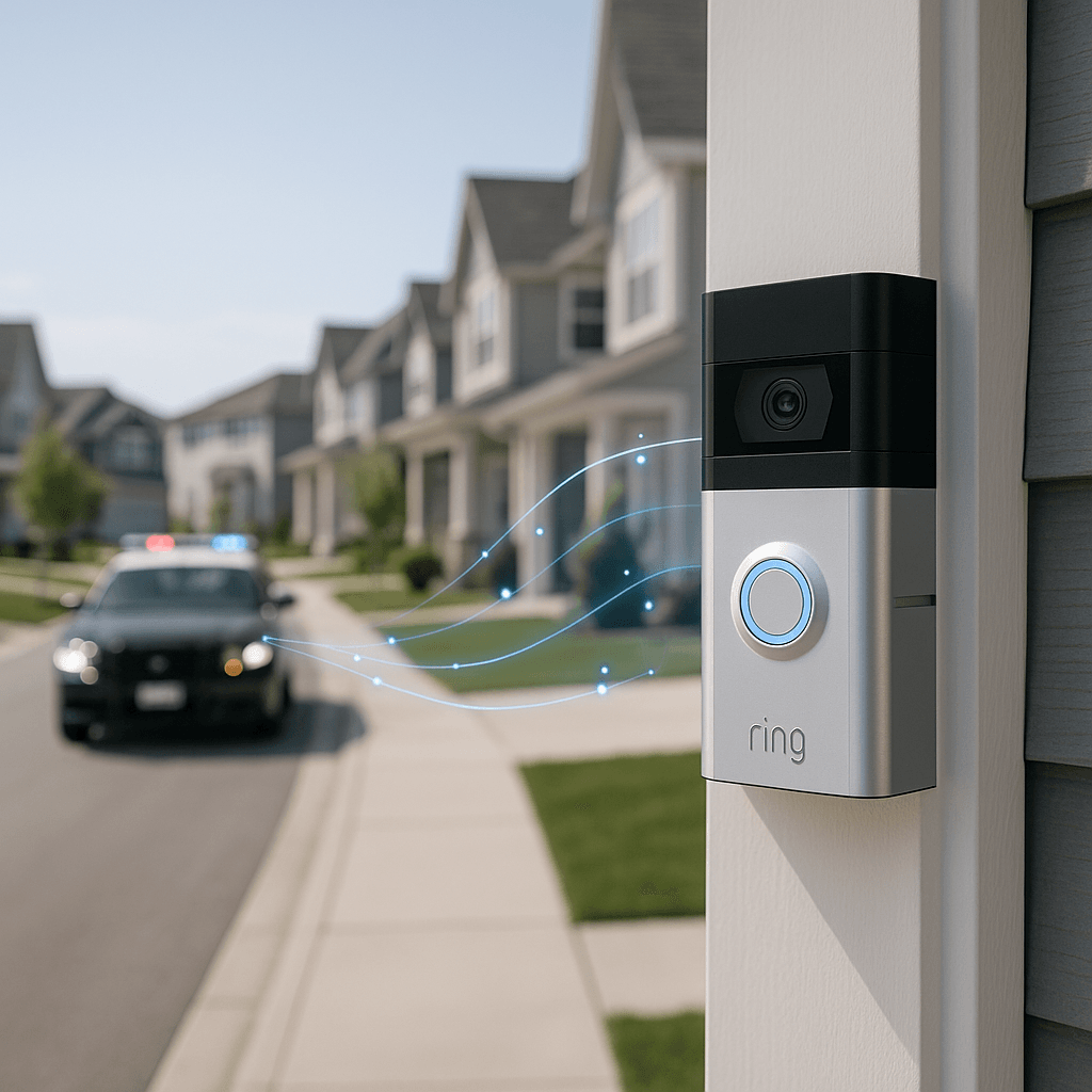 Amazon Ring Partners with Flock Safety for Police Video Sharing