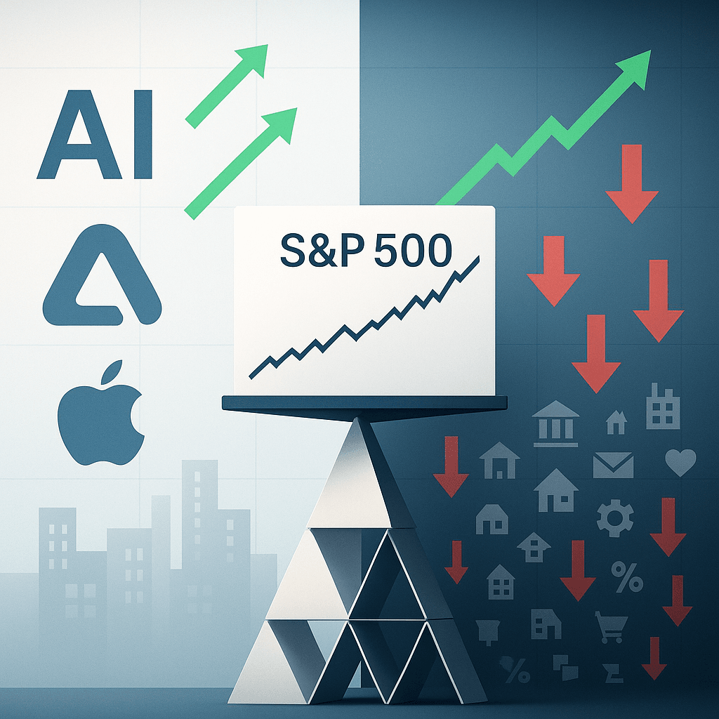 AI Giants Drive Markets Higher While 300+ S&P Stocks Tank