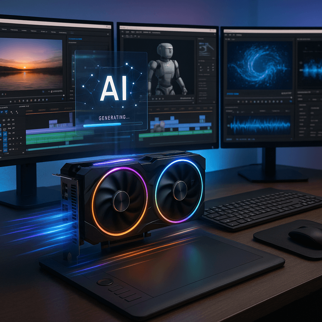 NVIDIA RTX 50 Series GPUs Target Creative Pros with Adobe MAX Demo