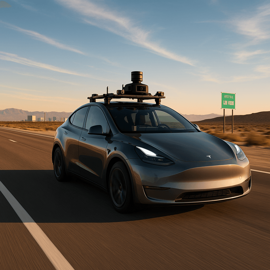 Tesla gets Nevada robotaxi testing permit, expands beyond Austin