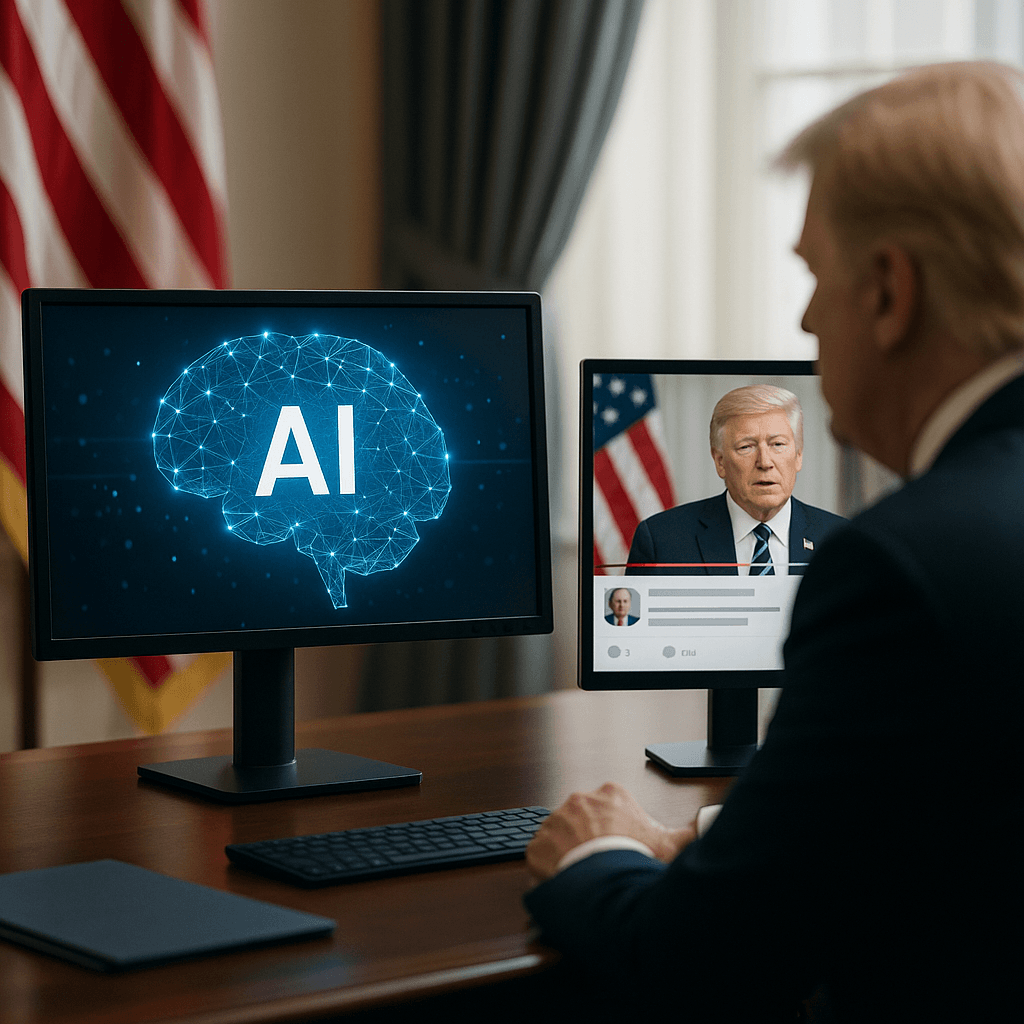 Trump Becomes First President to Post AI-Generated Videos