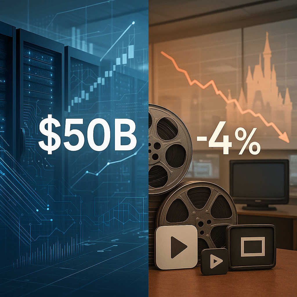Anthropic drops $50B on AI infrastructure as Disney stumbles