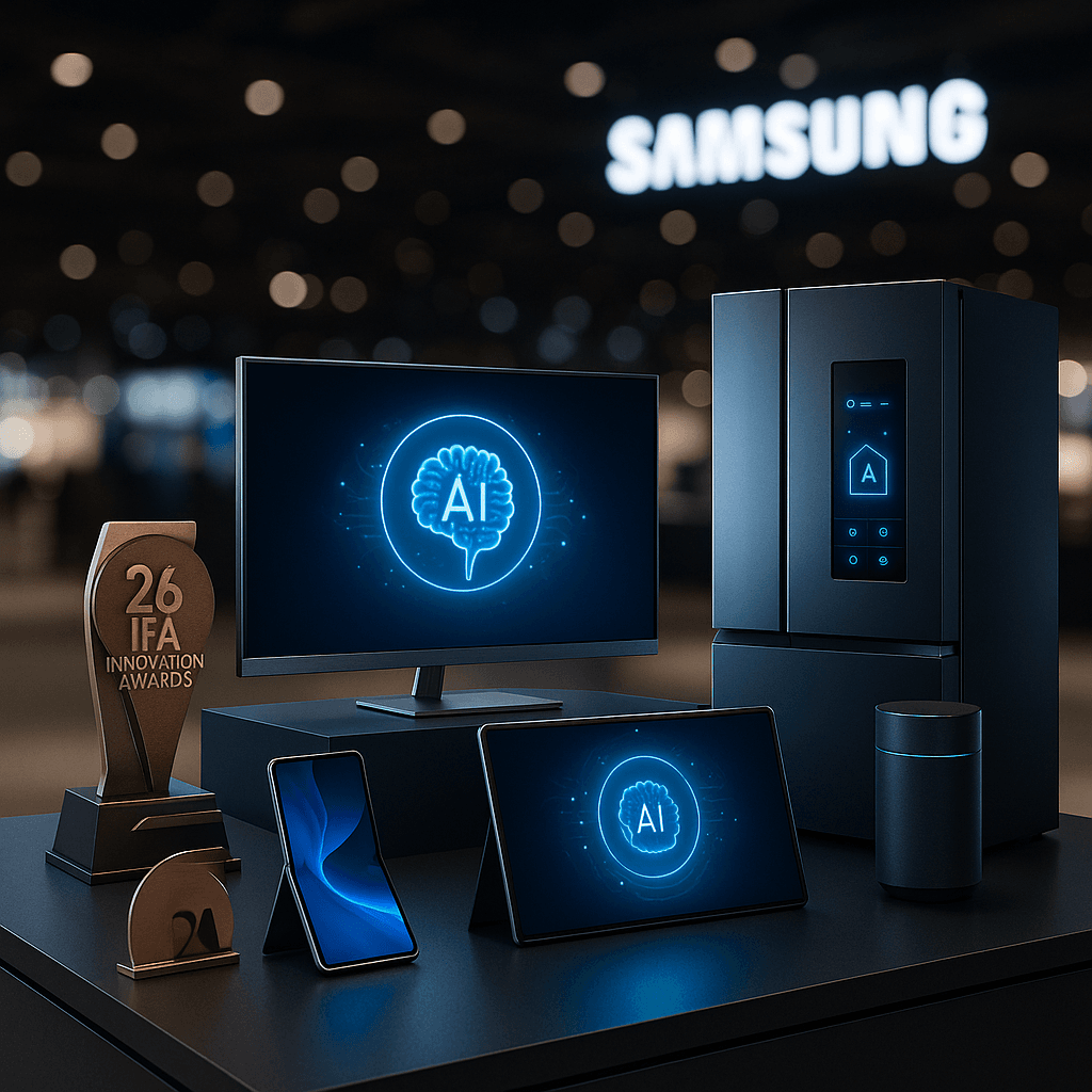 Samsung Sweeps IFA 2025 Awards with 26 AI-Powered Products