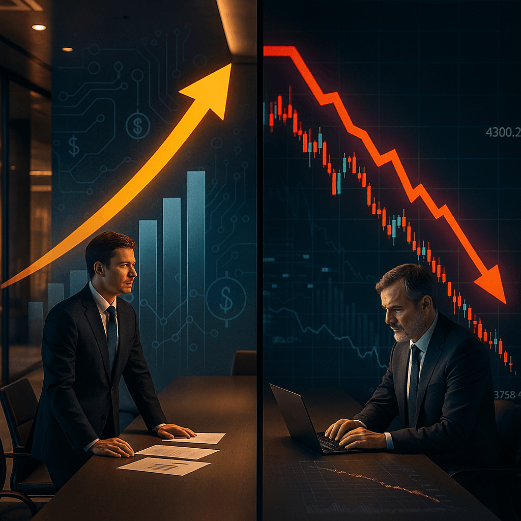 AI Investment Paradox: Big Tech Doubles Down While Stocks Tumble